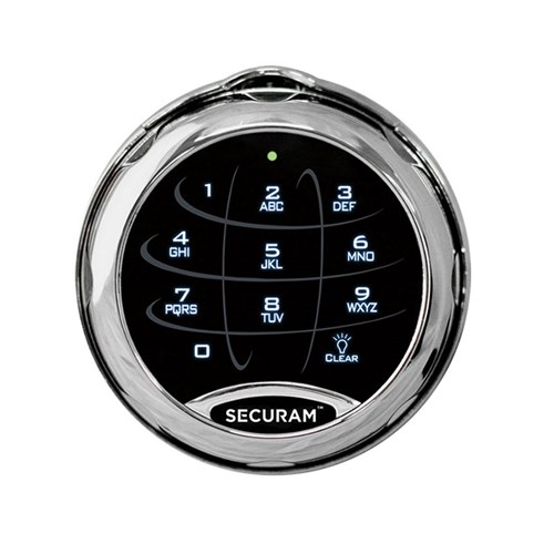 SECURAM SAFELOGIC XTREME ENTRY PAD DIAL RING W/6