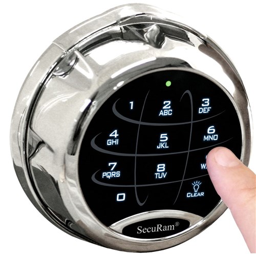 SECURAM SAFELOGIC XTREME ENTRY PAD DIAL RING W/6