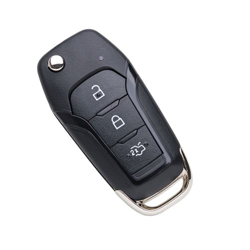 Silca Automotive Key and Remote for Ford with 3 Buttons ID47 and HU101 Flip Blade