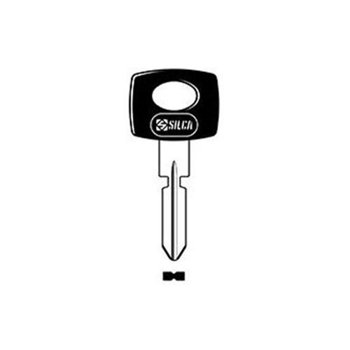 Silca HU39P Key Blank for Mercedes Cars Plastic Head