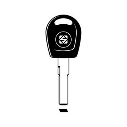 Silca HU66P Key Blank for Audi, Ford, Great Wall, MG, Porsche and Volkswagen Cars Plastic Head