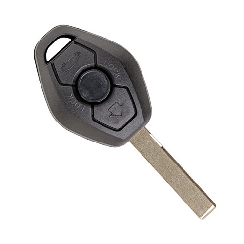 Silca Automotive Key and Remote Replacement Shell for 3 Button BMW HU92 Profile HU92RARS8