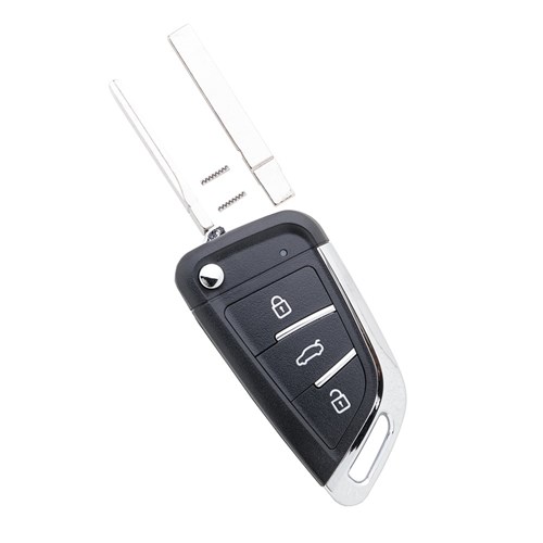 Silca Remote Auto 3 Button with Flip Blade HU66 & HU162 ID88 to suit VAG
