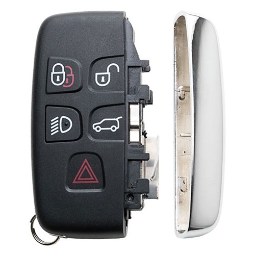 Silca Automotive Remote Replacement Shell for Land Rover and Jaguar 5 Button Smart Key LDRRS11