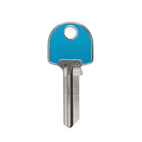 Silca LW4LVB Key Blank for Lockwood Cylinders in Velvet Blue