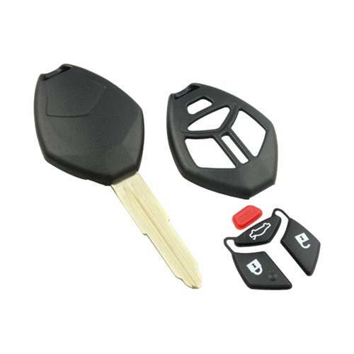 Silca Automotive Key and Remote Replacement Shell for 4 Button Mitsubishi MIT11R Profile MIT11R4B