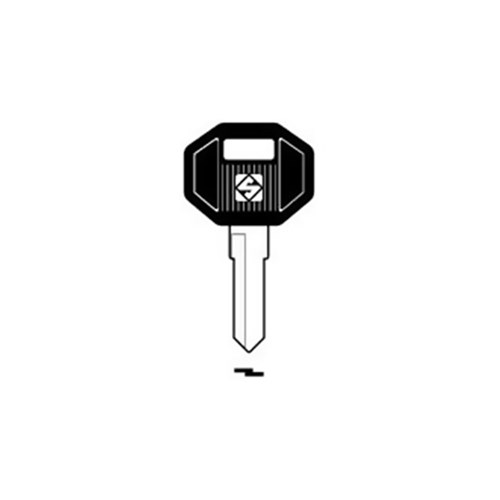 Silca MRT1RP Key Blank with Plastic Head for Merit Cylinders and Machinery