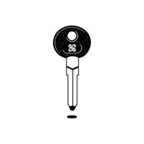 Silca PB1P Key Blank with Plastic Head for BMW Cars