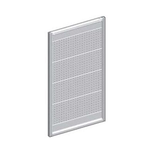 SILCA POINT SGL WALL-FITTING DRILLED PEGBOARD