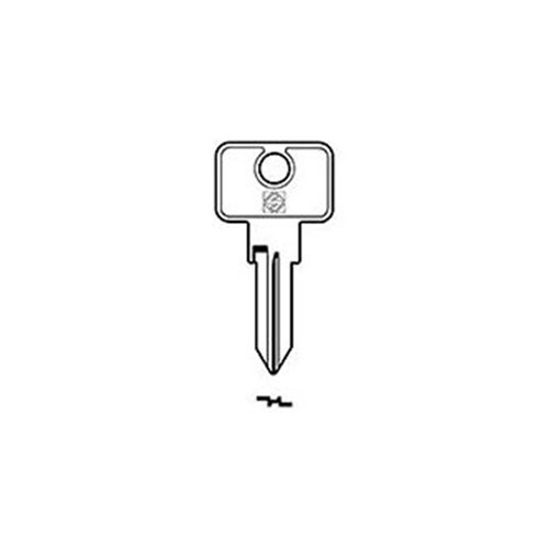 Silca SSA2R Key Blank for Sispa, Petrol Caps and Various Cars