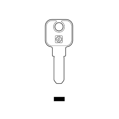 Silca SSO4 Key Blank for Siso and Small Dimple Key Cylinders