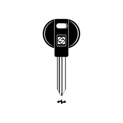 Silca SX9AP Key Blank with Plastic Head - *Sold in Box of 25EA*