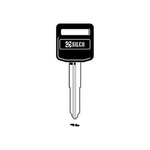 Silca SZ14RAP Key Blank for Suzuki and Kawasaki Motorbikes and various Cars Plastic Head