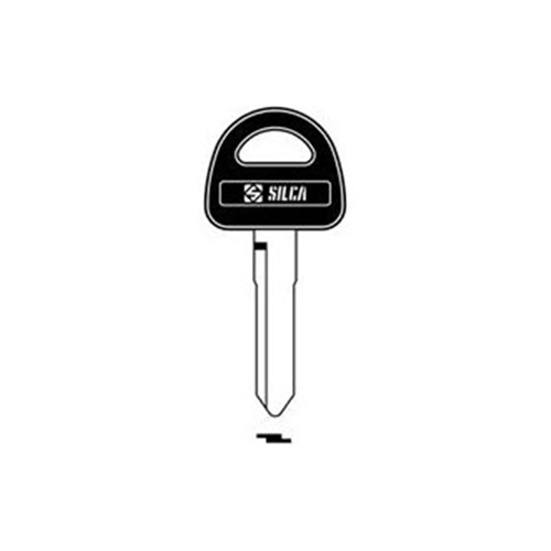 Silca SZ8RP Key Blank with Plastic Head