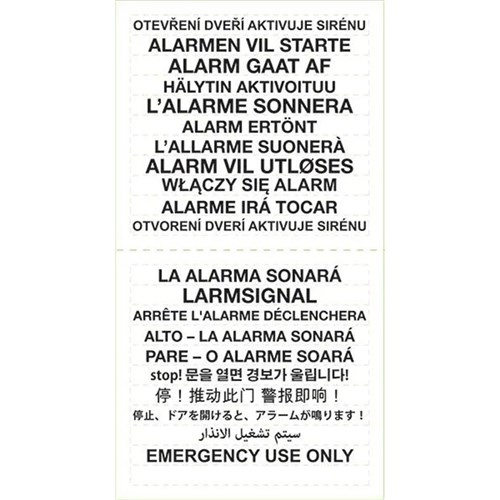 STI Chair Stopper Alarm with Key Switch