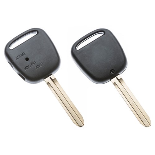 Silca Automotive Key and Remote Replacement Shell for 2 Button Toyota TOY43 Profile TOY43RS2