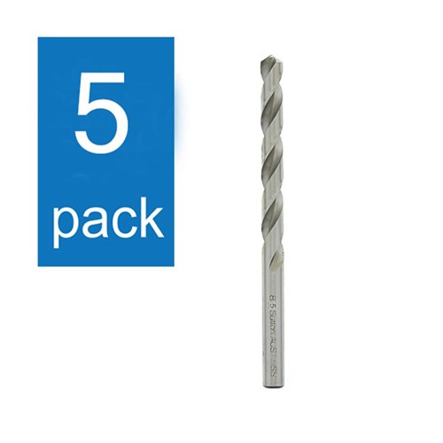 Sutton Jobber Drill Bit D101 8.5mm HSS Pack of 5