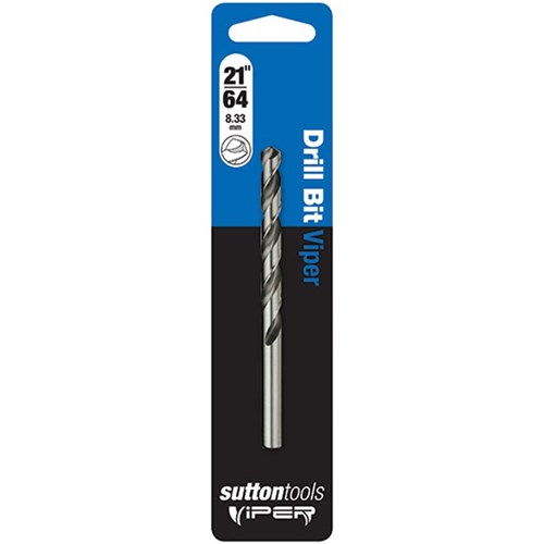 SUTTON DRILL HSS 21/64 JOBBER D105 VIPER ANSI B94-11 CD