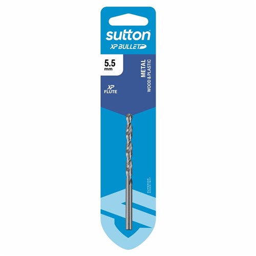 Sutton Bullet Jobber Drill Bit HSS, 5.5mm Diameter - D220H0550