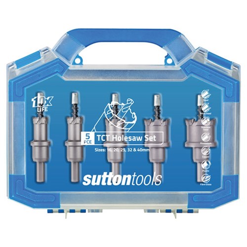 SUTTON TCT HOLE CUTTER SET 5 PCE HTTS