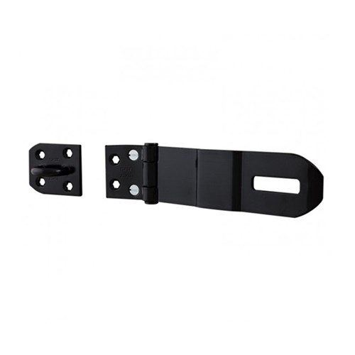 TOKOZ LRG HASP & STAPLE P110/I/190 (190mm x 56mm) BLK DP