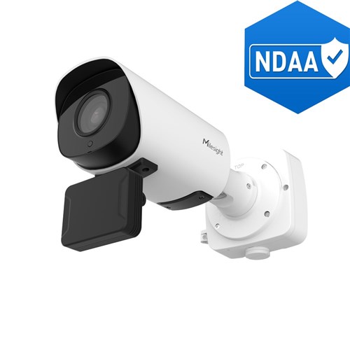 Milesight AI Road Traffic LPR 8MP Pro Bullet Plus Network Camera with 3D Speed Radar and 8-32mm Varifocal Lens, NDAA Compliant, IP67 and IK10 - TS8266-X4VPE