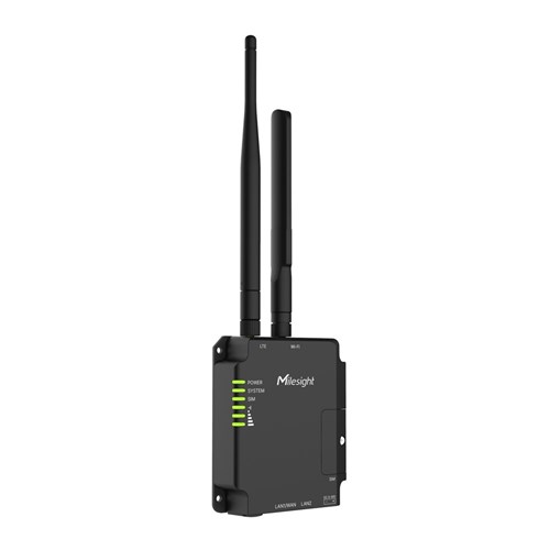 Milesight UR32 Pro Series 4G Router, PoE, Wi-Fi, RS232/RS485 Switchable, IP30- UR32-L0GEU-P-W-485