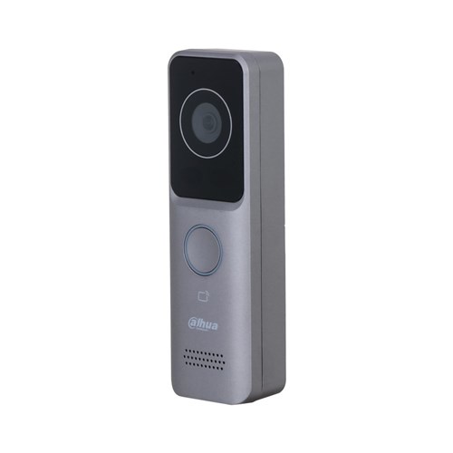 DAHUA IP WIFI VILLA O/DOOR STATION,GREY,2MP,CALL/CARD UNLOCK,POE,SURFACE,3YR (DHI-VTO2311R-WP)