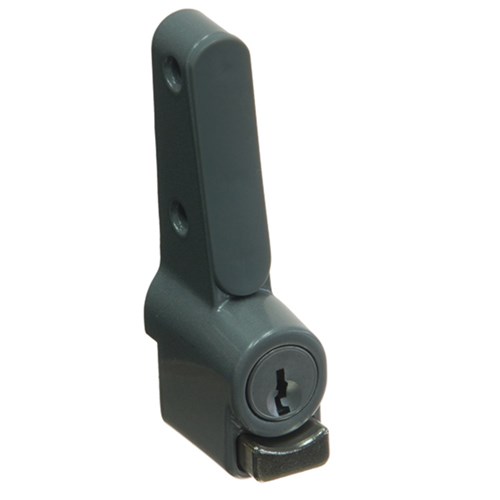 Whitco Push Lock CYL4 Profile for Sliding Windows in Silver - W2201311C4