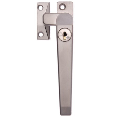 Whitco Series 25 Window Fastener Lockable Right Hand in Satin Chrome - W225105