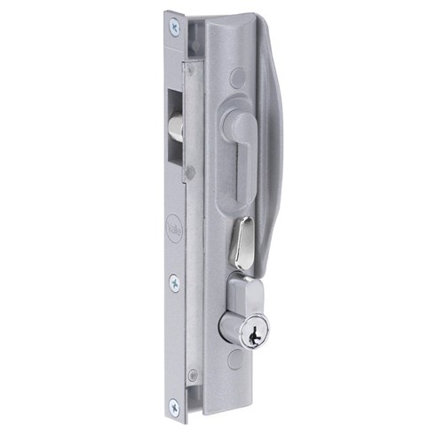 Yale Quattro Sliding Security Door Lock No Cylinder Silver - Y8103SIL