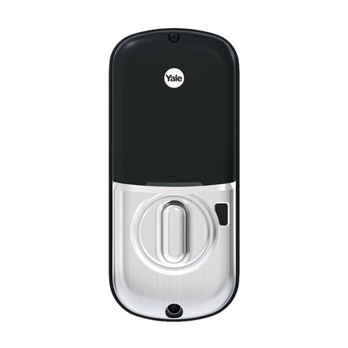 Yale Assure SL Electronic Digital Deadbolt in Satin Chrome, Compatible with Apple HomeKit - YRD256HKSC