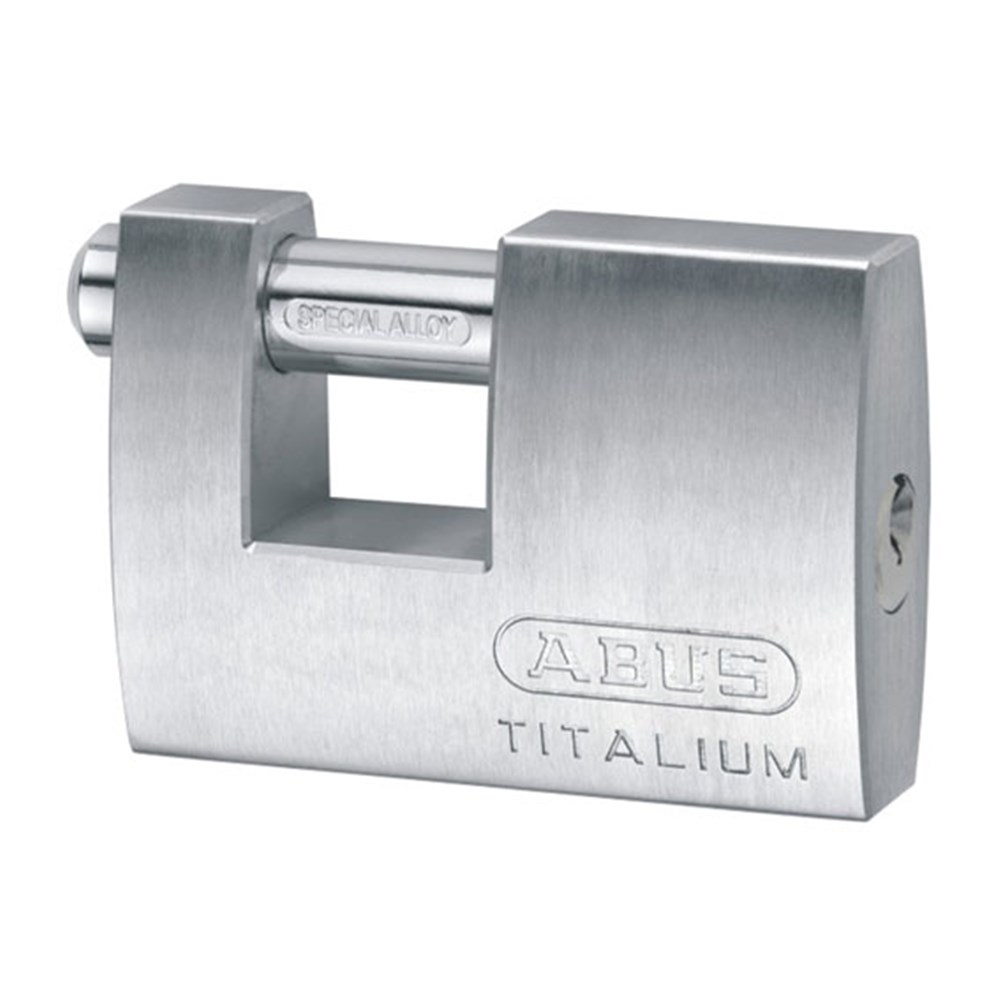 Silver ABUS 24673 82TI/70 Titalium Monobloc Padlock 