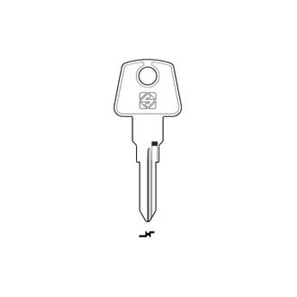 SILCA BLANK SIP13 Pkt=10 Classique Line Specialty Keys Auto Blanks L