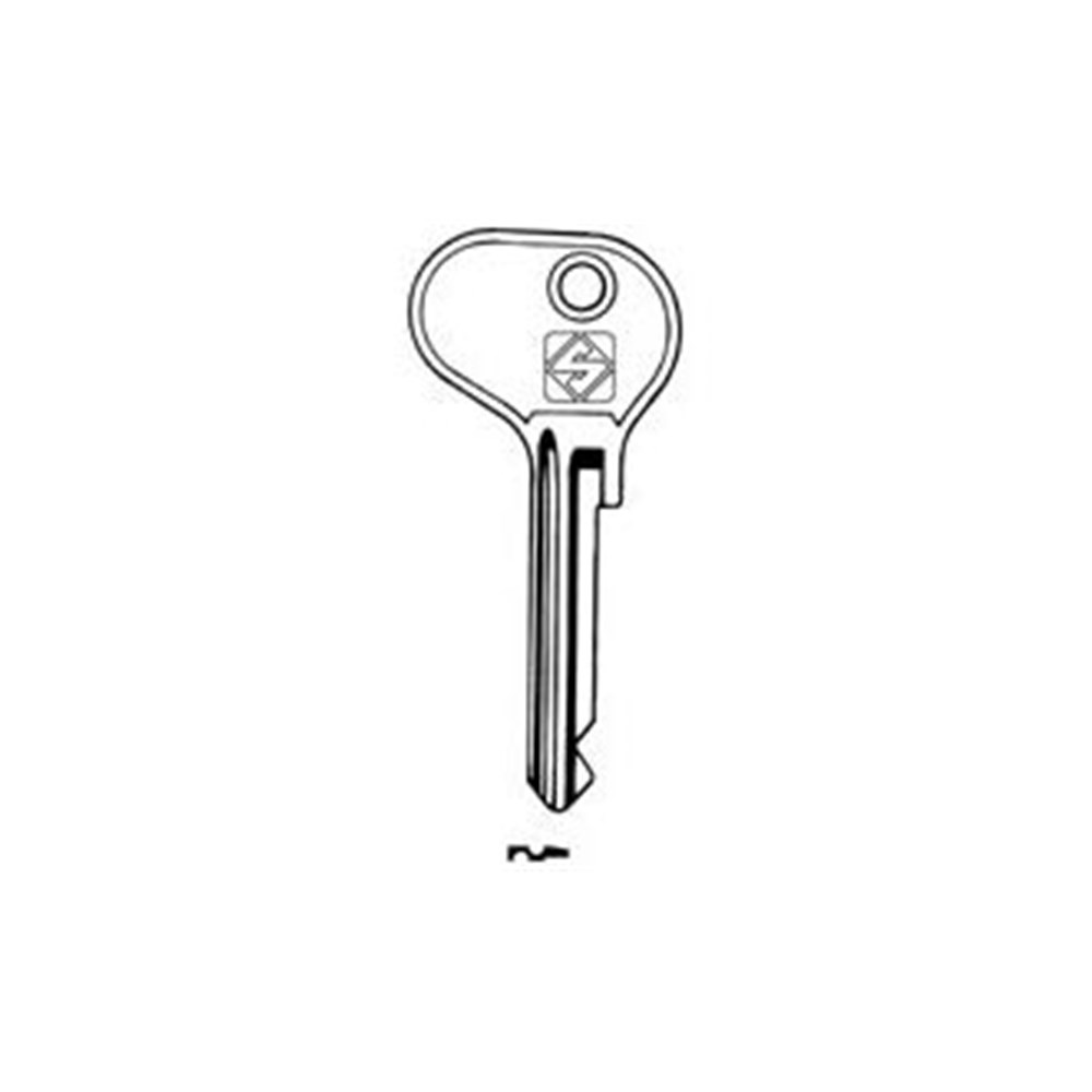 SILCA BLANK VO2 Pkt=10 Classique Line Specialty Keys Auto Blanks LZ