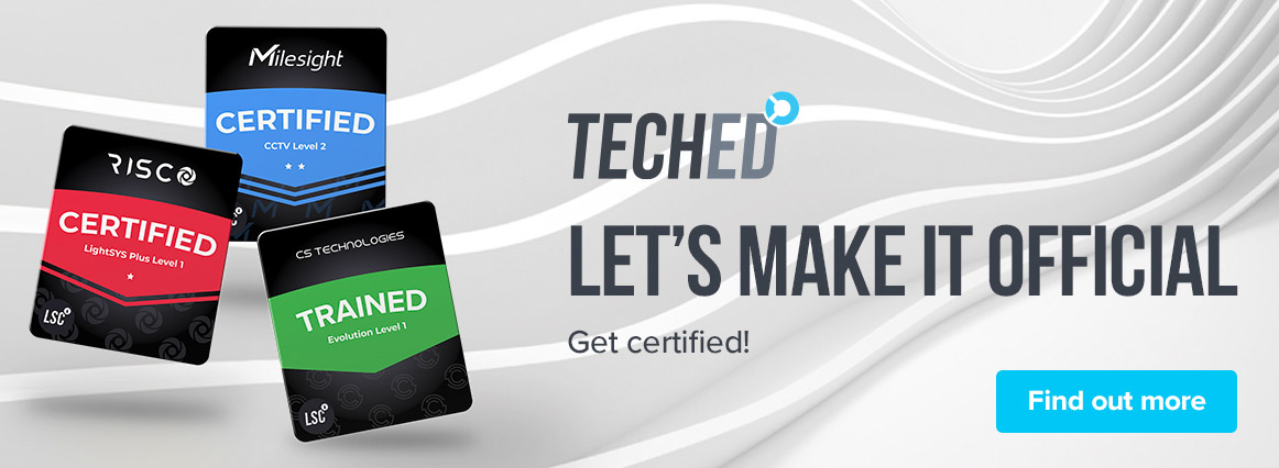 teched certification banner