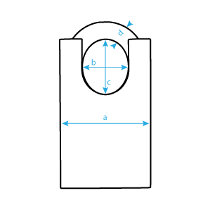 padlock dimensions