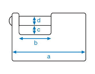 padlock dimensions