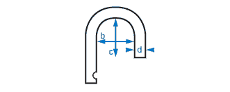 abus shackle dimensions